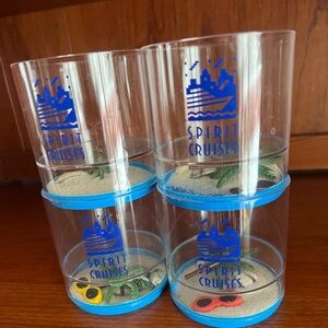 Spirit Cruises Souvenir Glasses Set